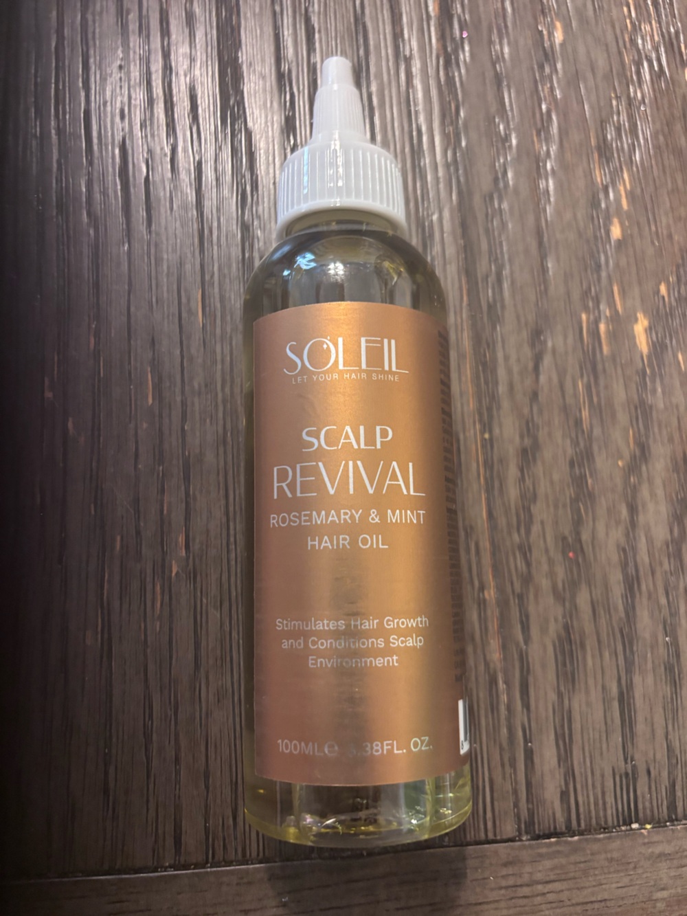 Scalp Revival Rosemary & Mint Hair Oil - Gold